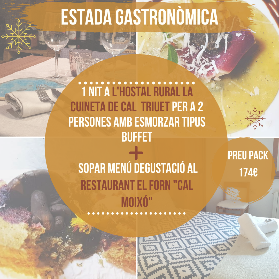 pack estada gastronòmica